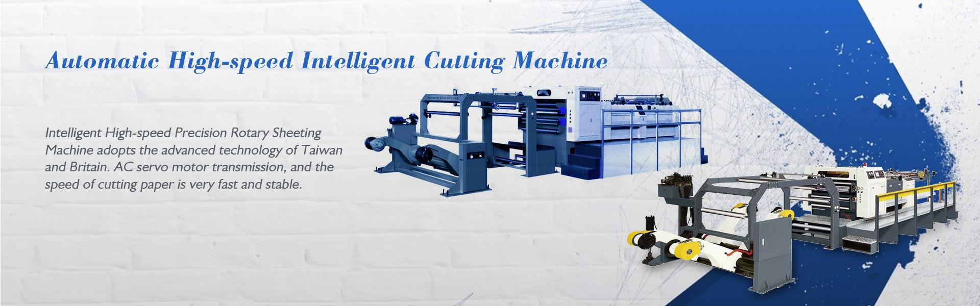 High Speed Servo Rotary Paper Cutting Machine